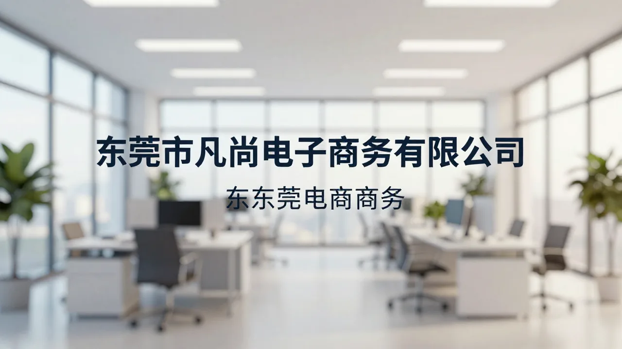 东莞市凡尚电子商务有限公司 首页主视觉